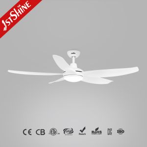1/ 4 / 8 Hours Timming Plastic Blade LED Ceiling Fan With Remote Smart App