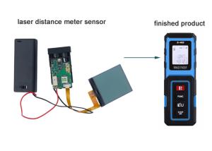 Cheap 131Ft Laser Range Finder Sensor 40m Carry Pouch Precise Measurement Module for sale