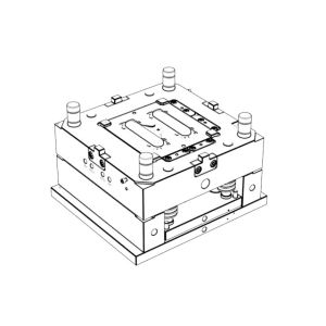 OEM / ODM ： Cold Runner Injection Molding & Scan Pen Rear Cover (1*2) No.24003