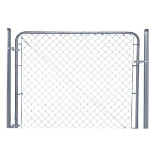Cheap Galvanized Metal Adjustable Single Walk Through 6ft Chain Link Gate for sale