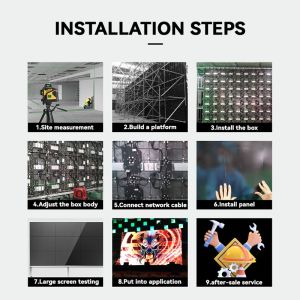 Led Flexible Rental Led Screen Led Video Wall Panel Pantalla Led Screen P1.95 P2