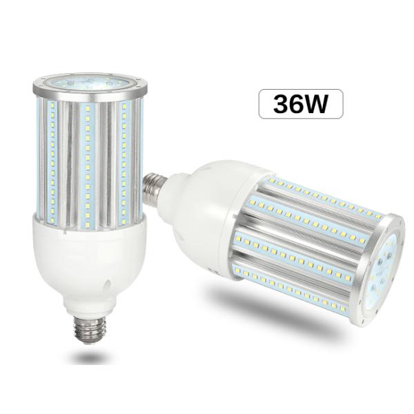 Outdoor Street Lamp 360 Degree LED Bulb , 36w Led Corn Light Bulb Ul Dlc Approval