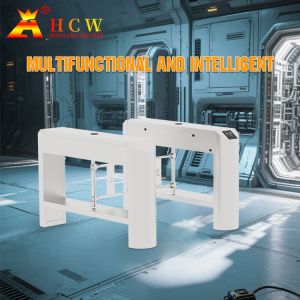 HCW Automatic Swing Barrier Turnstile Gate with 950mm Channel Width for 30–45
