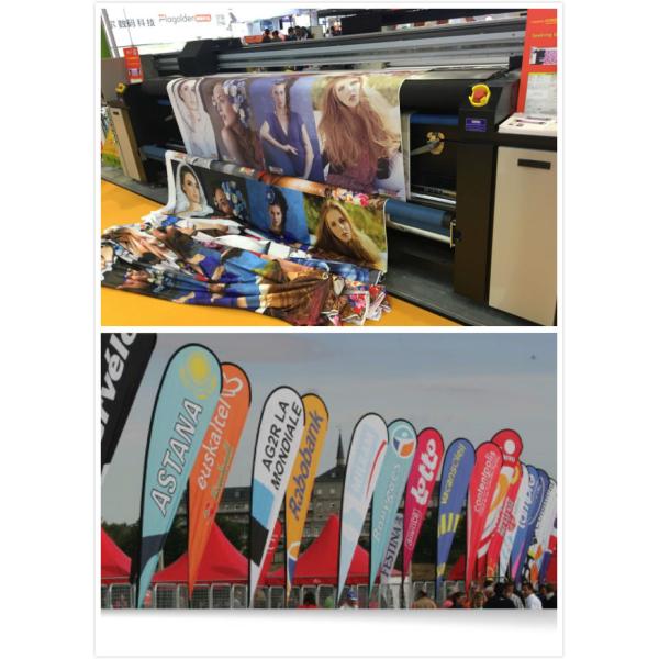 Quality Flag Fabric Dye Sublimation Printer With High Resolution Digital Machine wholesale