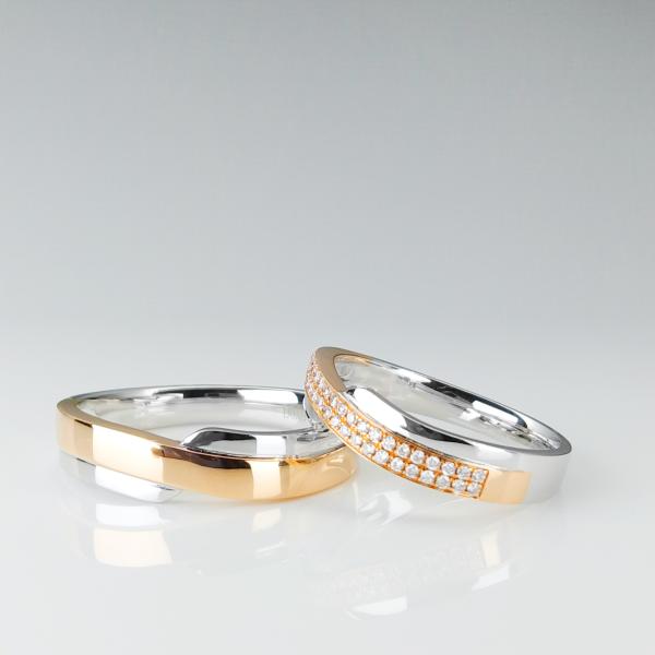 Quality Beautiful Lines Shining Bright Man19 18k Gold Diamond Ring wholesale