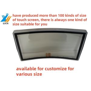 32 Inch Curved Touch Screen Panel Multi touch PCAP touch screen waterproof
