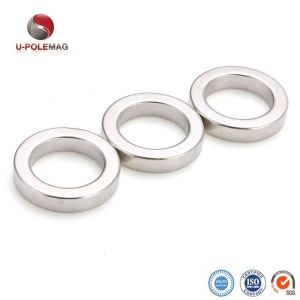 High Temperature Applications N52 Neodymium Magnet Ring Customized Size For