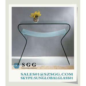 China hot bent Glass price with CE,CCC Certification on sale