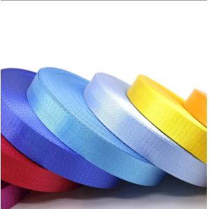 High Tenacity Custom Woven Nylon Herringbone Ribbon for Gift Packaging 30X30X30
