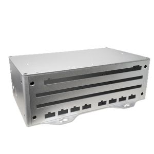 Construction Sheet Metal Processing Anodized Finishing Custom Aluminum Cabinet