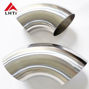 titanium bend/ elbow price Gr2/TA1 exhaust Titanium bends 45 Degree 90 Degree