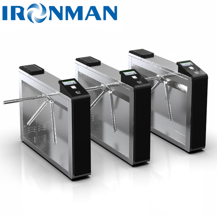 Cheap Card swiping induction stainless steel pedestrian counting channel one-word up and down for sale