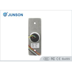 Stainless Steel 2mm Thickness Push Button Exit Switch Touchless