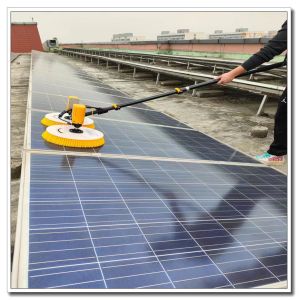 Physical Cleaning Principle Rotary Brush Cleaner for Solar Panel Washing