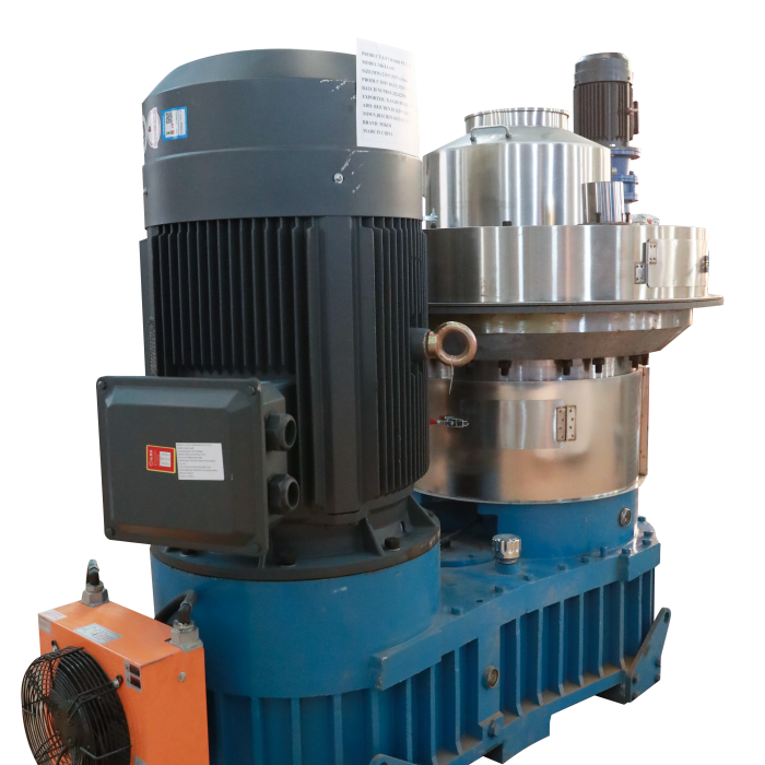 Flat Die Wood Pellets Machine 1100kg/ H 800kg/ H Energy Saving Rustproof