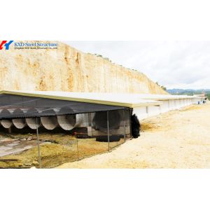 Prefabricated Steel Poultry Shed with Automatic Feeding and Drinking Systems