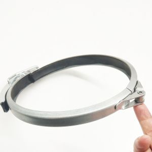 4" Galvanized Adjustable Clamp For Industries With Dust And Fume Collection