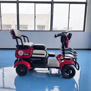 Senior Electric Four Wheeled Mobility Scooter 53KG With Automatic Braking