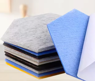 Quality Polyester Fiber Acoustic Panel blue acoustic wall panels diy sound absorbing panels wholesale