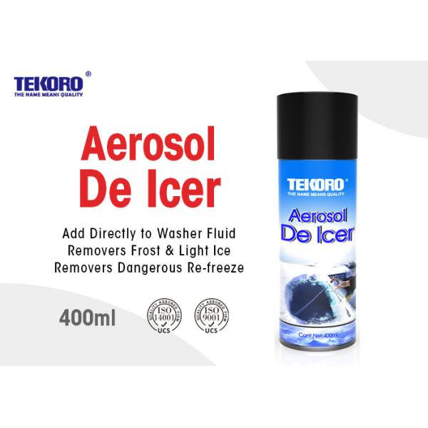 Aerosol De Icer Wiper Blades / Headlights / Mirrors Use Harmless To Vehicle