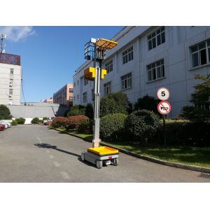 6m Mast Type Aluminum Self Propelled Elevating Work Platforms Stock Picker 1