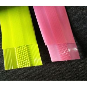 Vacuum Zipper String Zipper Horizontal Zipper Plastic Slider Zipper Flange