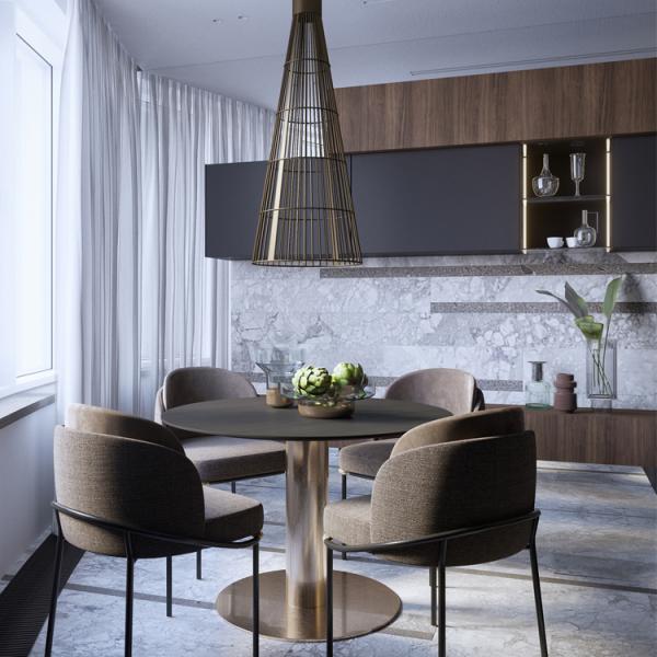 PVC Wooden Modular Kitchen Cabinets