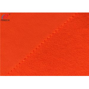 Reflective Polyester Fluorescent Material Fabric Brushed Uniform Fabric For