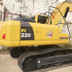 PC220-8 Komatsu 22 Tonne Excavator Second Hand Diggers 110KW Power