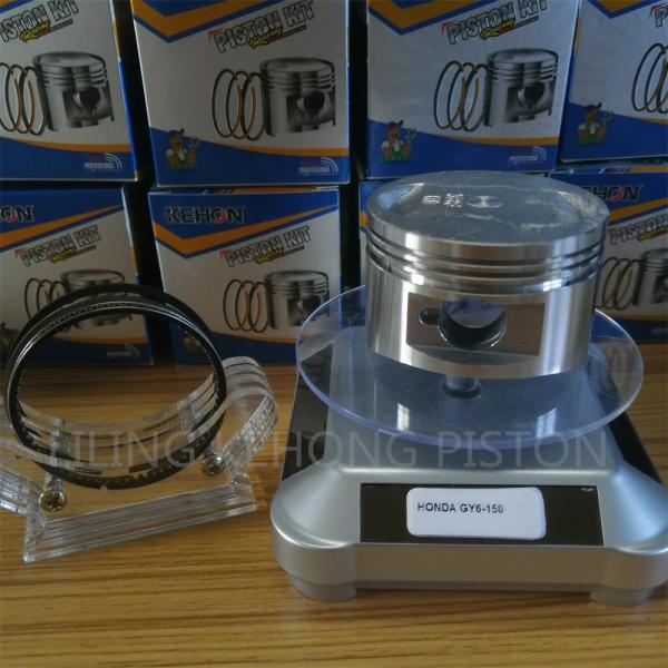 Quality 57.4mm CLY DIA GY6 Piston Kit For GY6 150 Aluminum Anti Corrosion wholesale