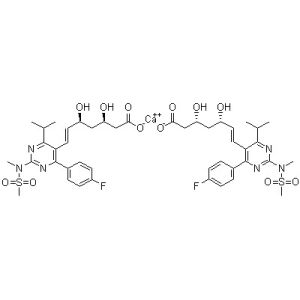 Cheap Rosuvastatin Calcium CAS NO.147098-20-2 (C22H27FN3O6S).Ca Cardiovascular for sale