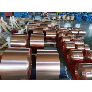 OEM Beryllium Copper Alloy Foil Strip C17200 C1100 QBe2 Tape In Coils