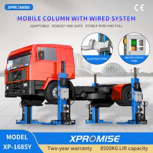 Cheap Ce Approved 8500kg Truck Single Post Lift With Truck 3d Wheel Alignment For Auto Repair Shop for sale
