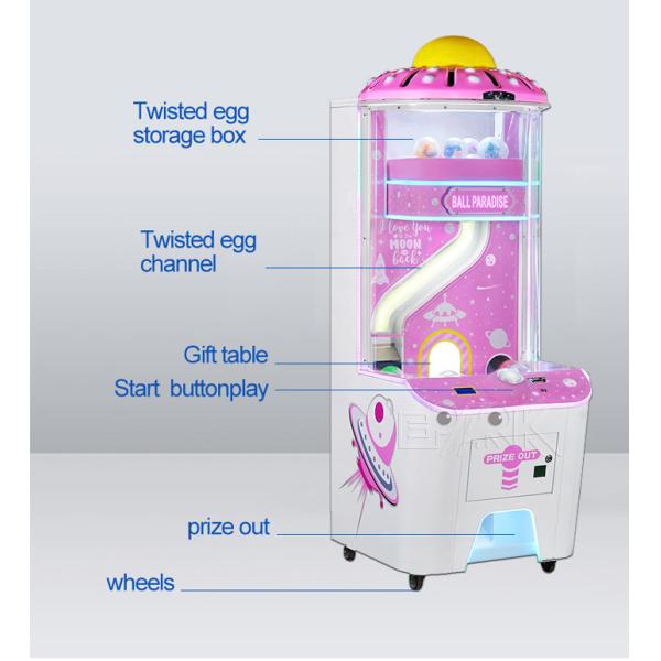 Win Prize Capsule Toy Game Machine Coin Operated Ball Paradise