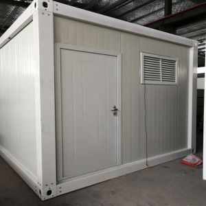 Breathable Container House for Easy Install Mobile Public Restroom at Constructi