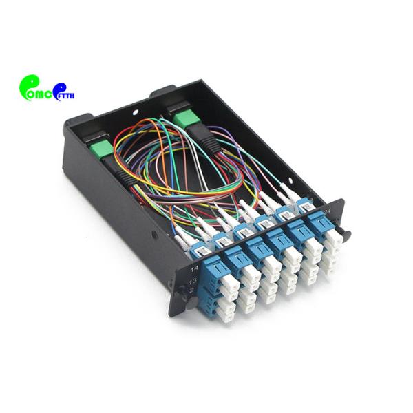 MTP Cassette 1.2mm Thickness Fiber Optic Cassette Rack Mount Cassette For
