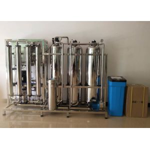 Reverse Osmosis Purification 1000L/H Water Softener System For Drinking