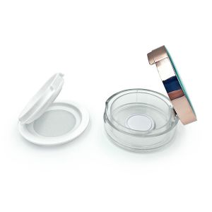 Customizable Transparent Recyclable Loose Powder Case with Logo - Mini Size for