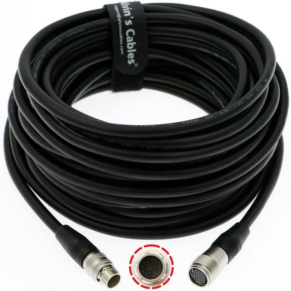 Alvin’S Cables Hirose 20 Pin Male To Female Extension Cable For Canon CN-E18
