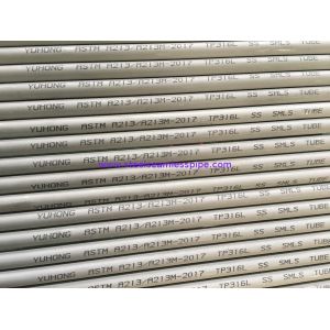 ASTM A213 / ASME SA213 Heat Exchanger / Boiler Tube Stainless Steel / High