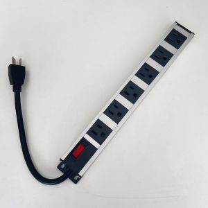 Sturdy and 6 Outlet Power Strip for Network Laboratory and Environments with ETL