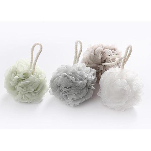Puting bath body puff sponge scrub exfoliator multicolour shower bath net