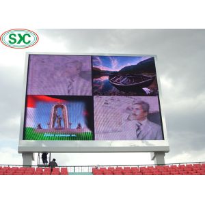 Cheap P8 Led Stadium Advertising Boards , Sports Perimeter Led Display 6000cd Brightness for sale