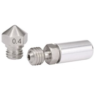 Stainless Steel MK10 All Metal Hotend Upgrade Kit 1.75mm 0.4mm Nozzle