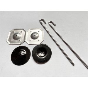 China UV Coated Solar Panel Mesh Wire Hooks For Firming Exclusion Kit Bird Barrier on sale