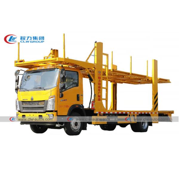 Quality Sinotruk HOWO 4x2 LHD Car Hauler Truck 3-4 Units SUV Car Carrier wholesale