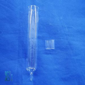 SiO2 Laboratory Clear Silica Quartz Test Tubes End Sealing