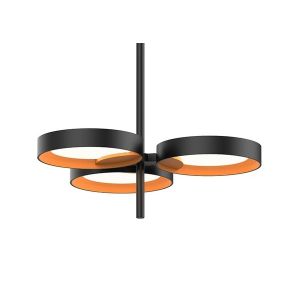 Cheap Modern Black Chandelier Decorative Home Led Pendant Light for sale