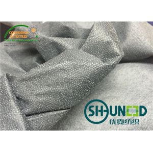 PA Polyester Fusible Interlining Fabric Optical White 90cm Width