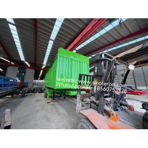 60 Ton Enclosed Box Semi Trailer with High-Strength Steel Body